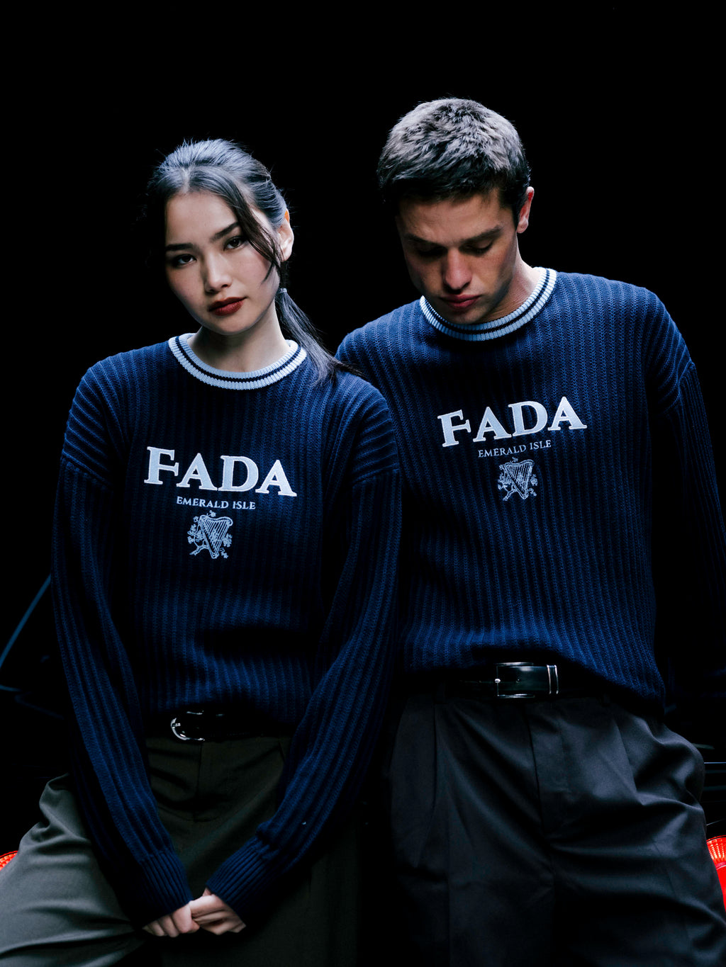 Knit Sweater Navy