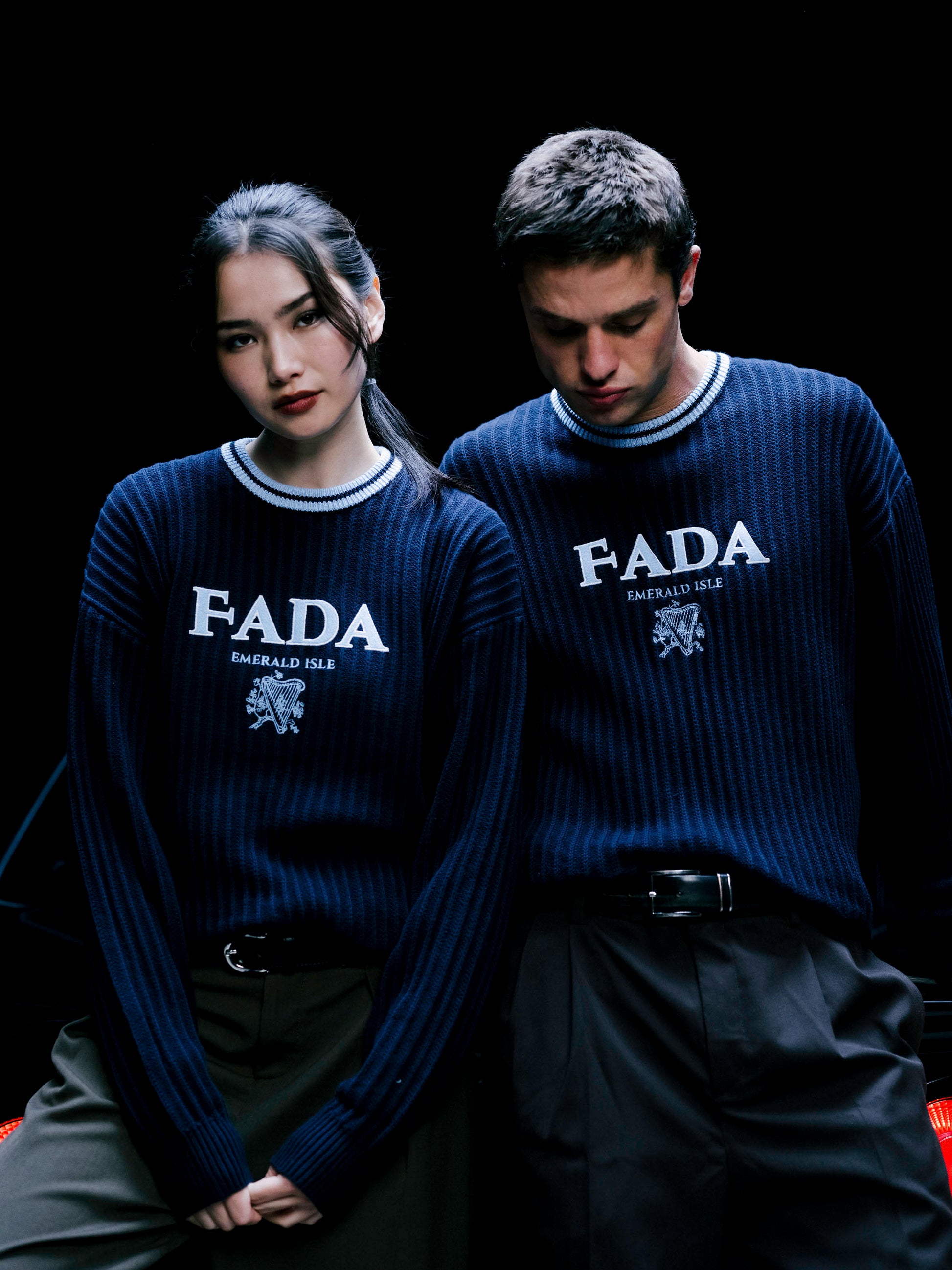 Knit Sweater Navy
