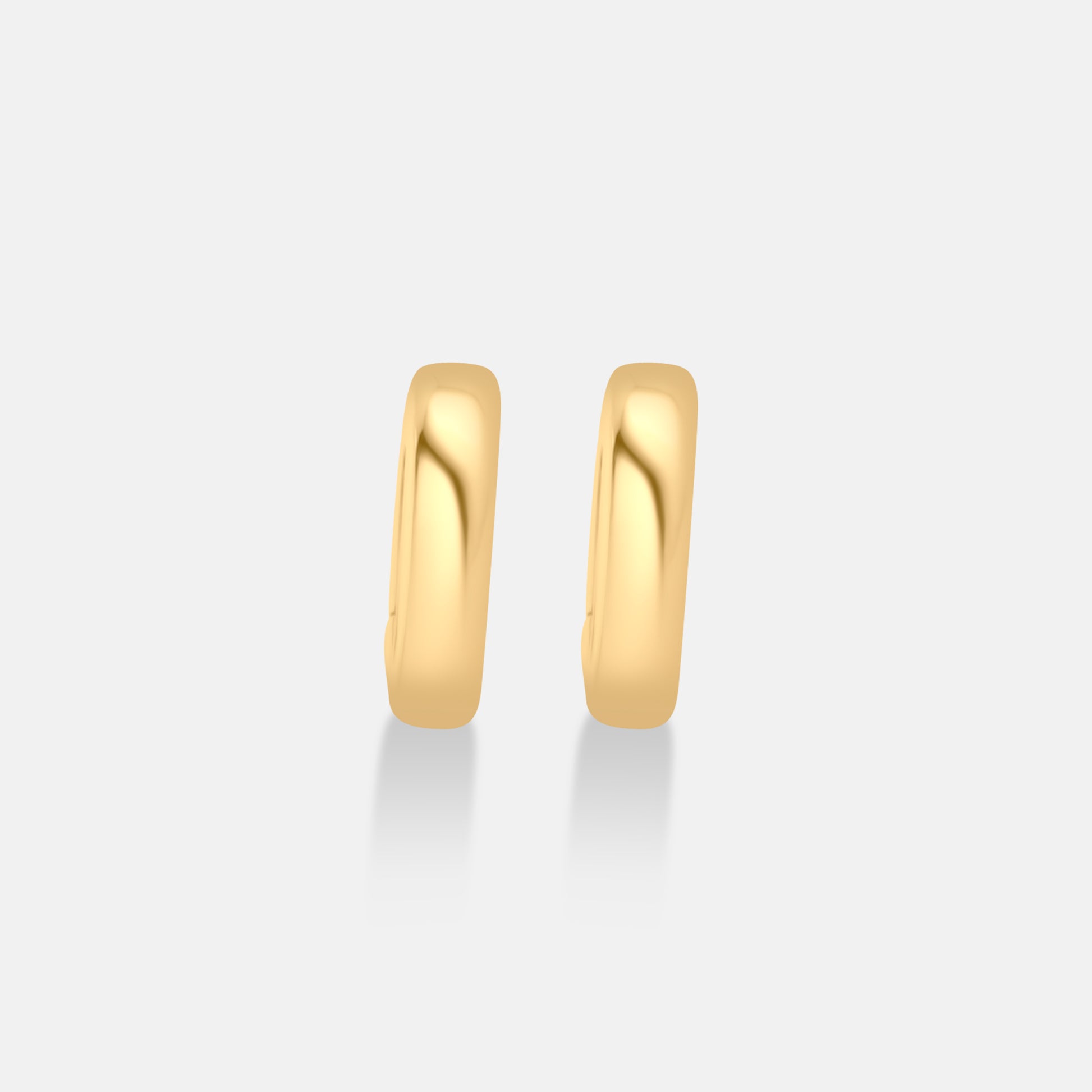 Thick Heart Earrings