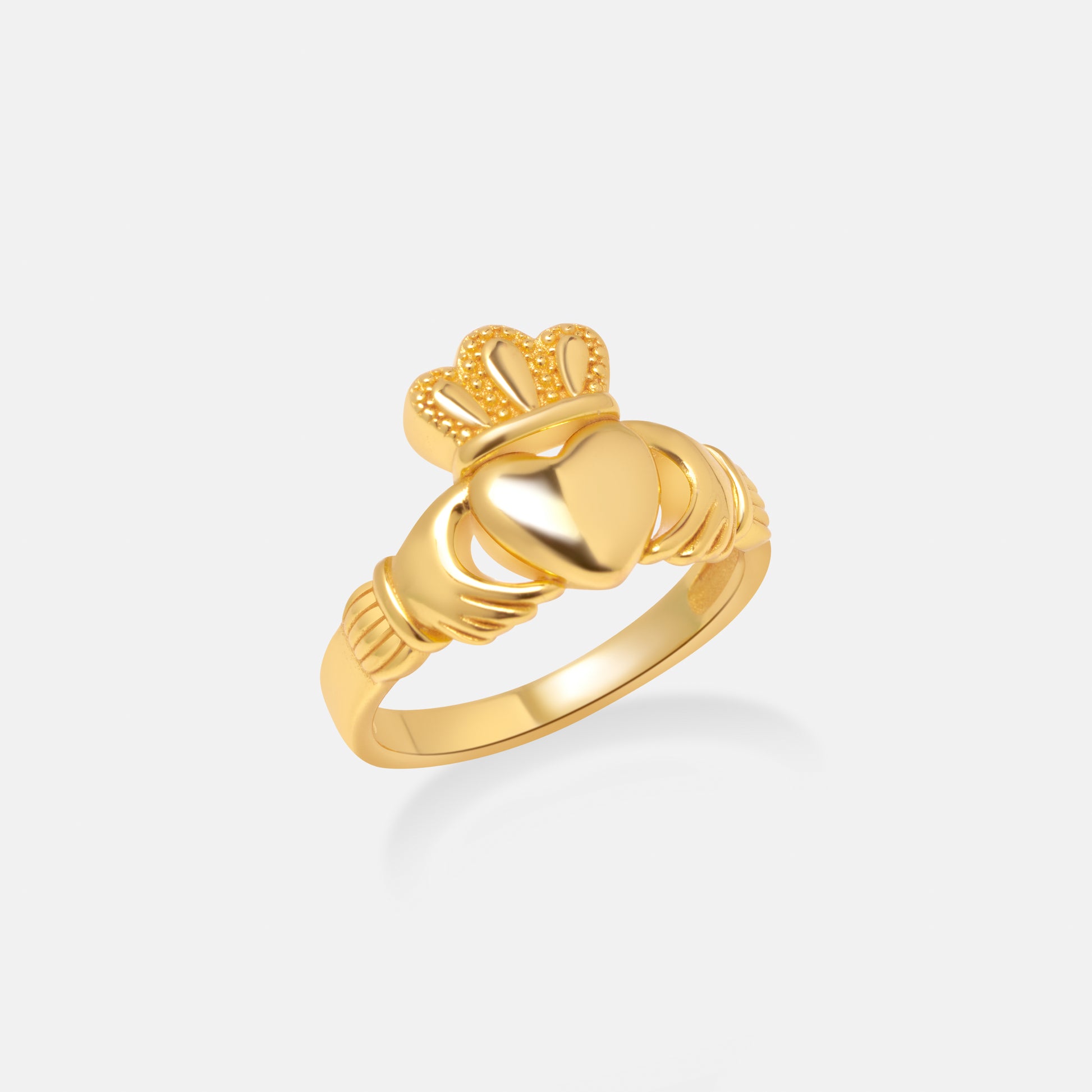 Chunky Claddagh Ring