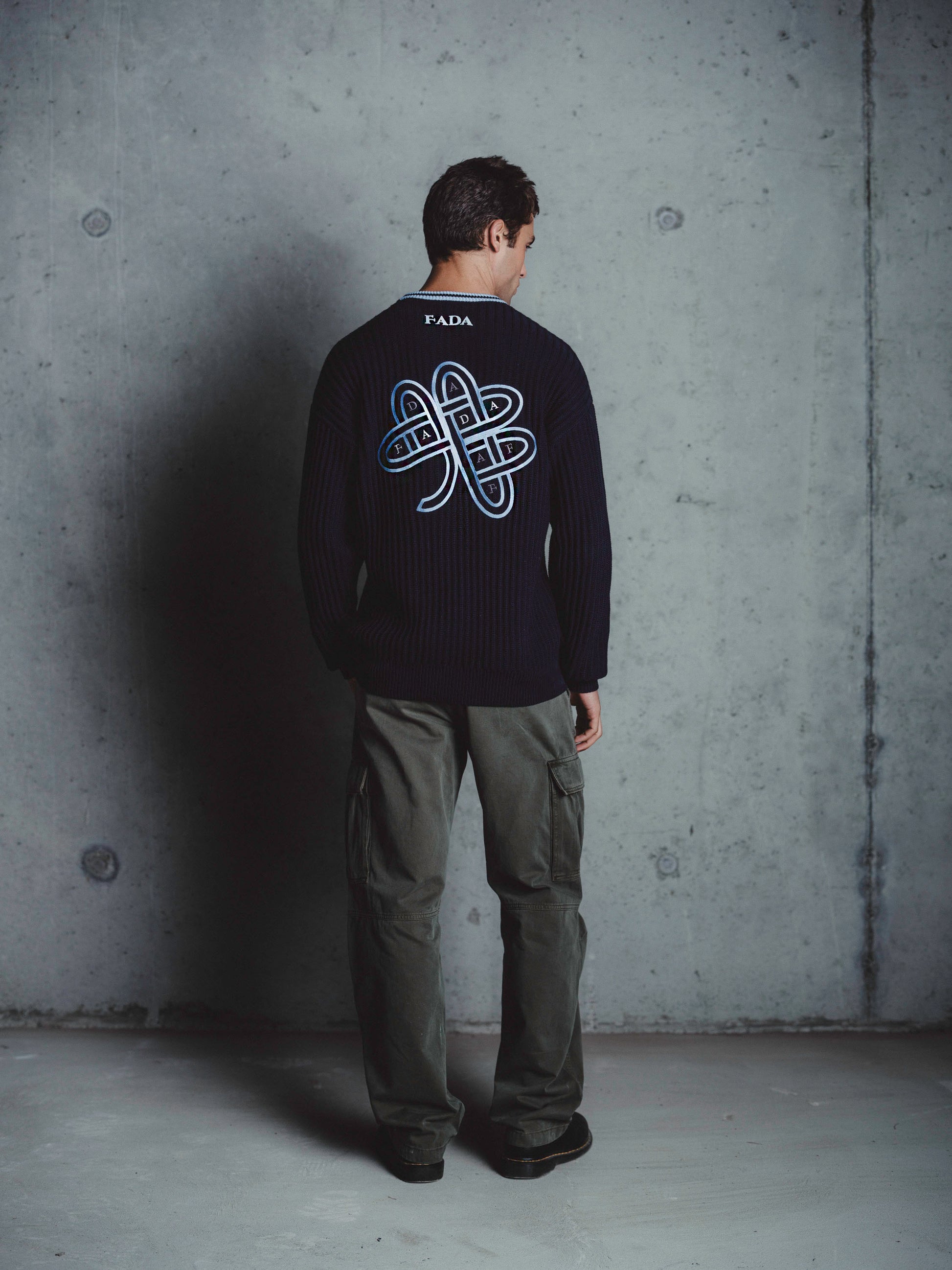 Knit Sweater Navy