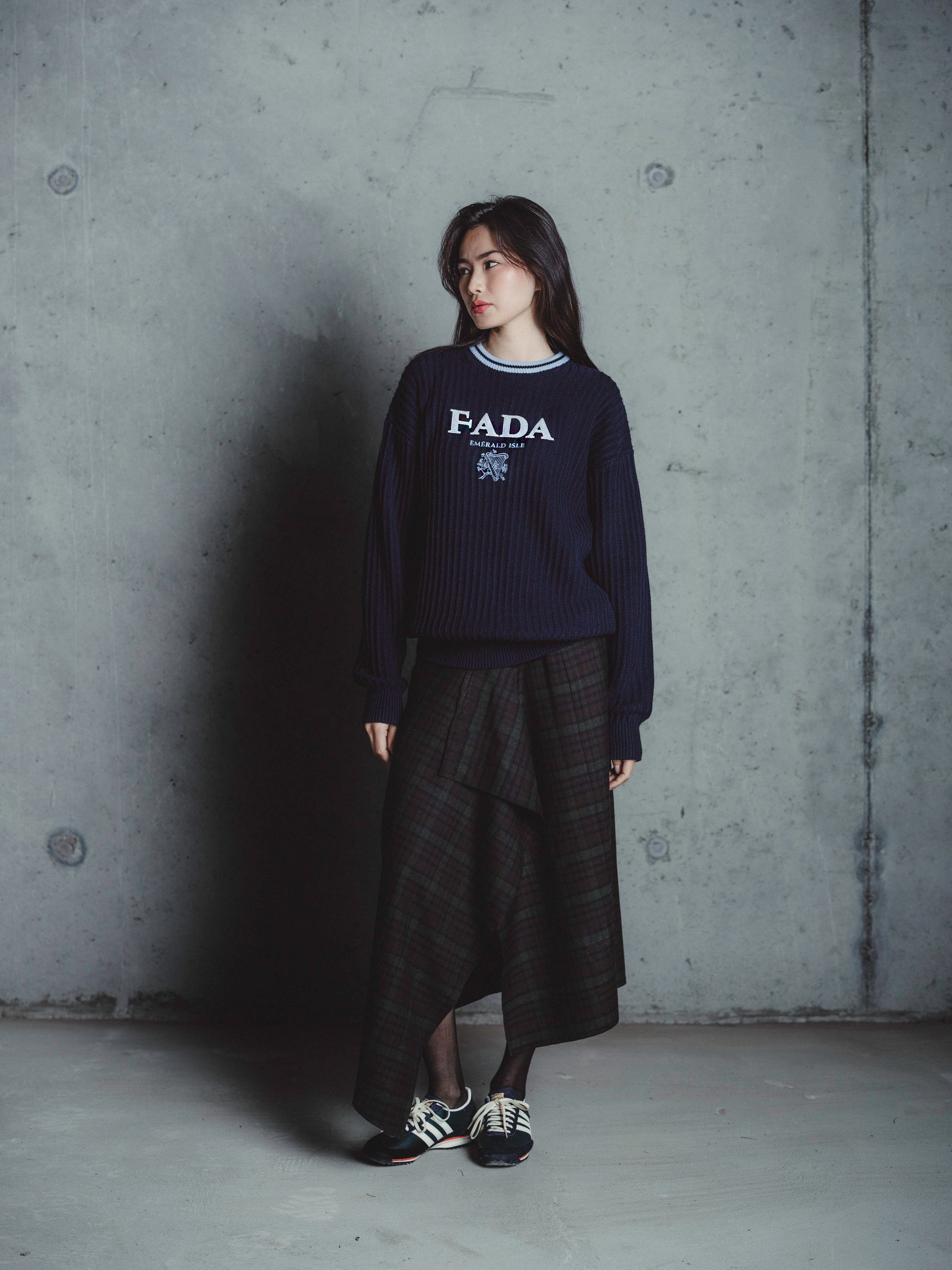 Knit Sweater Navy